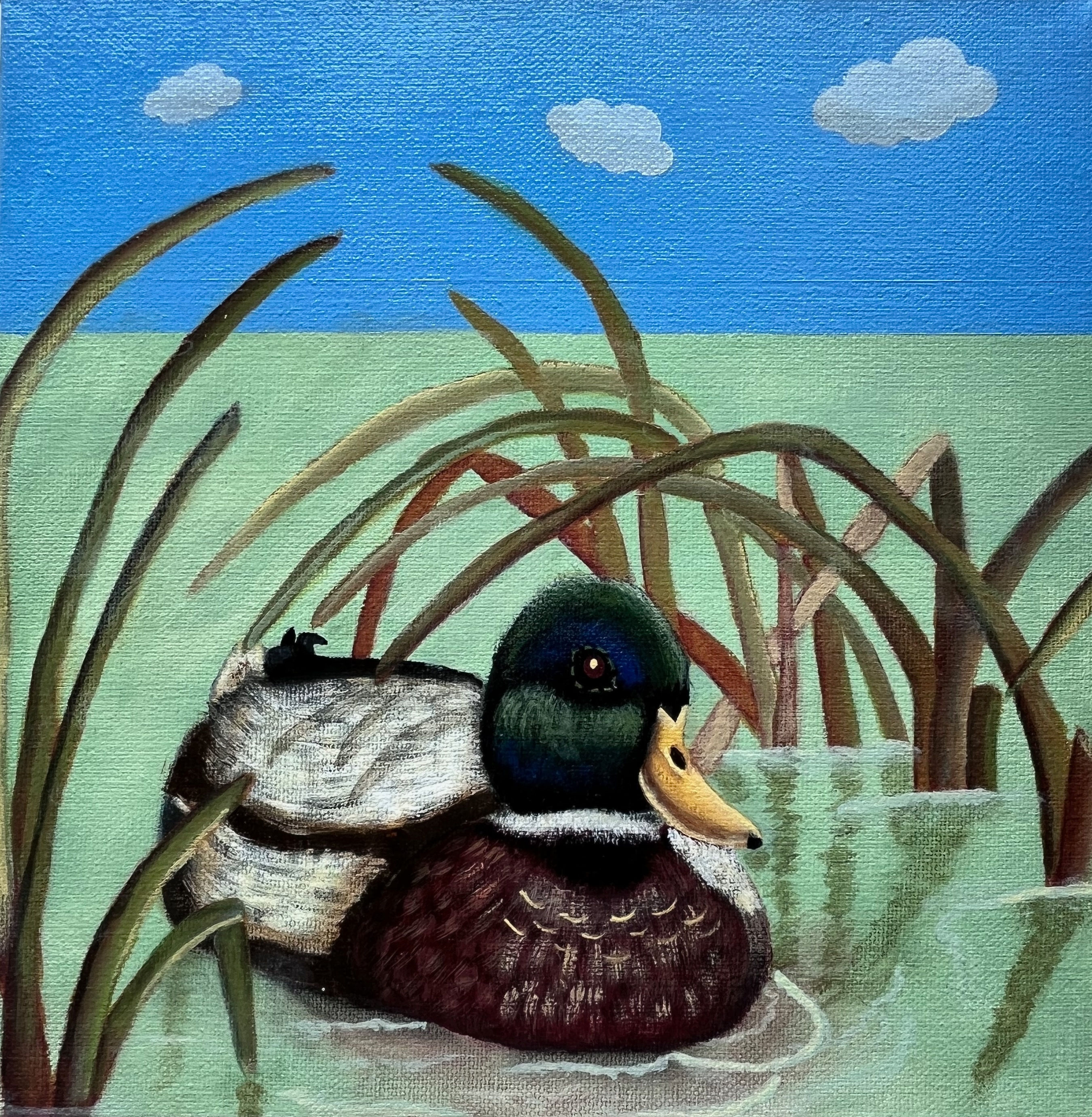 A Lazy Day on Deep Hole Creek by Marie Thompson