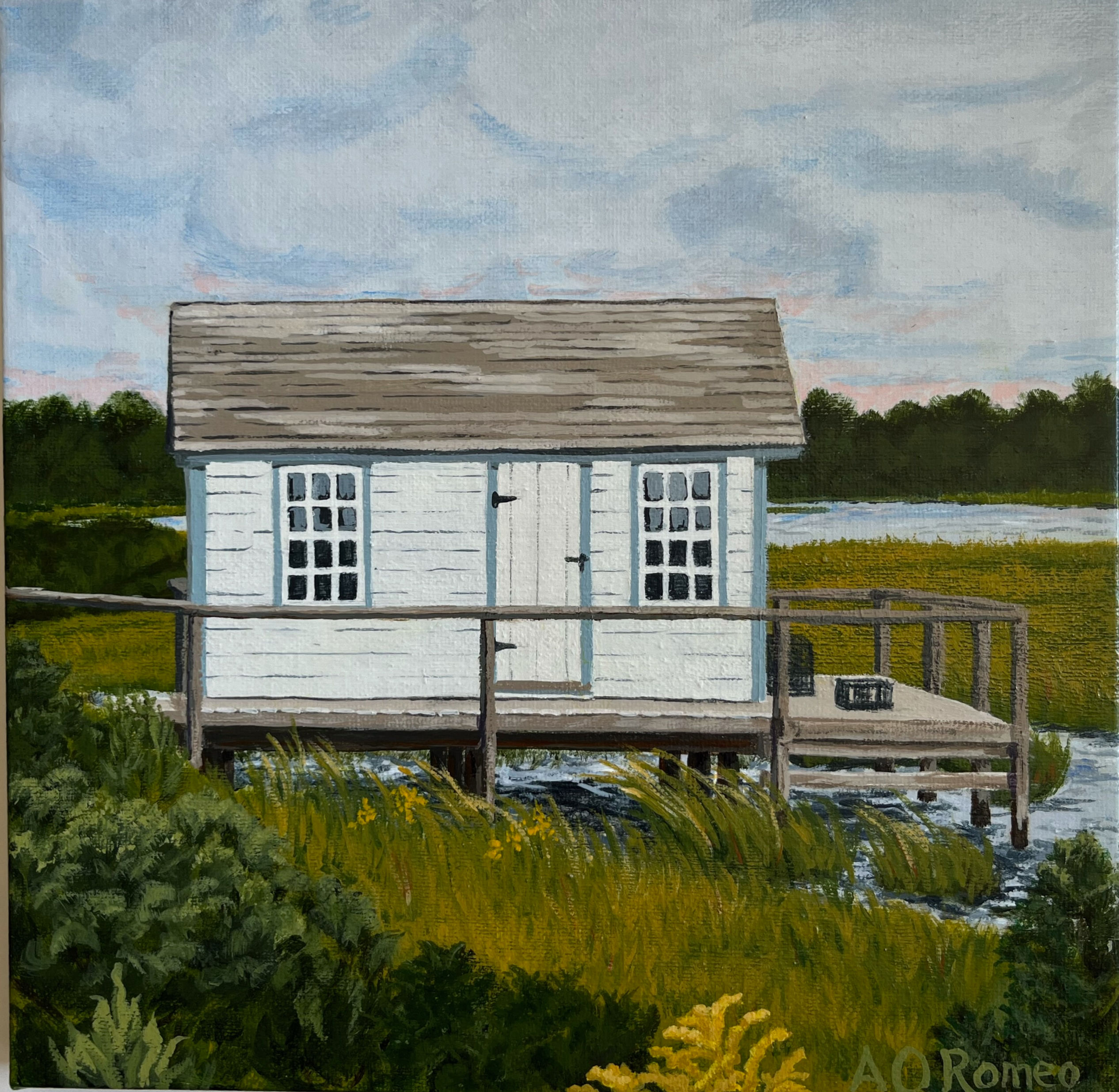 Crab Shack, Orient by Ann O. Romeo