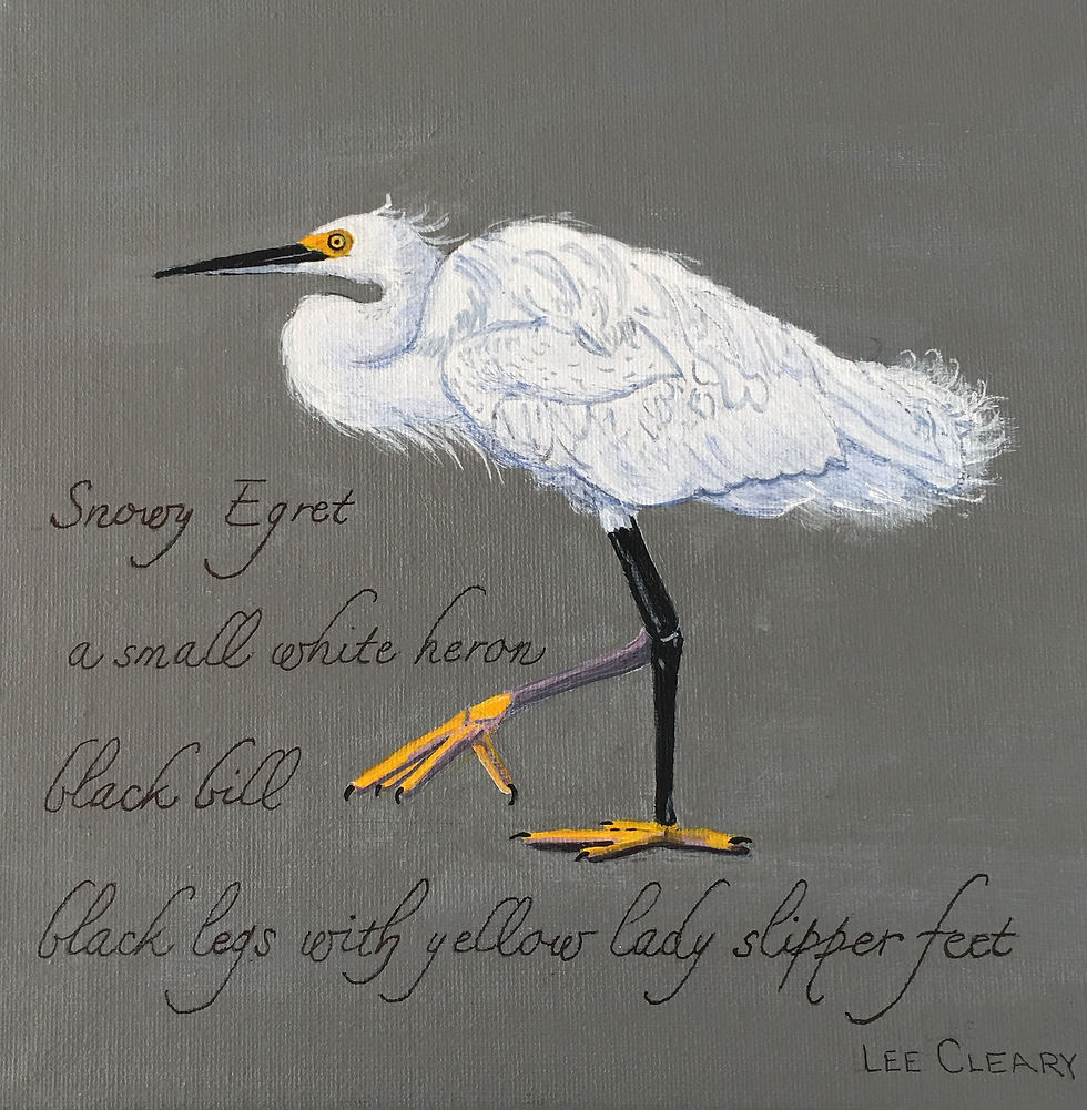 "Snowy Egret" by Lee Cleary