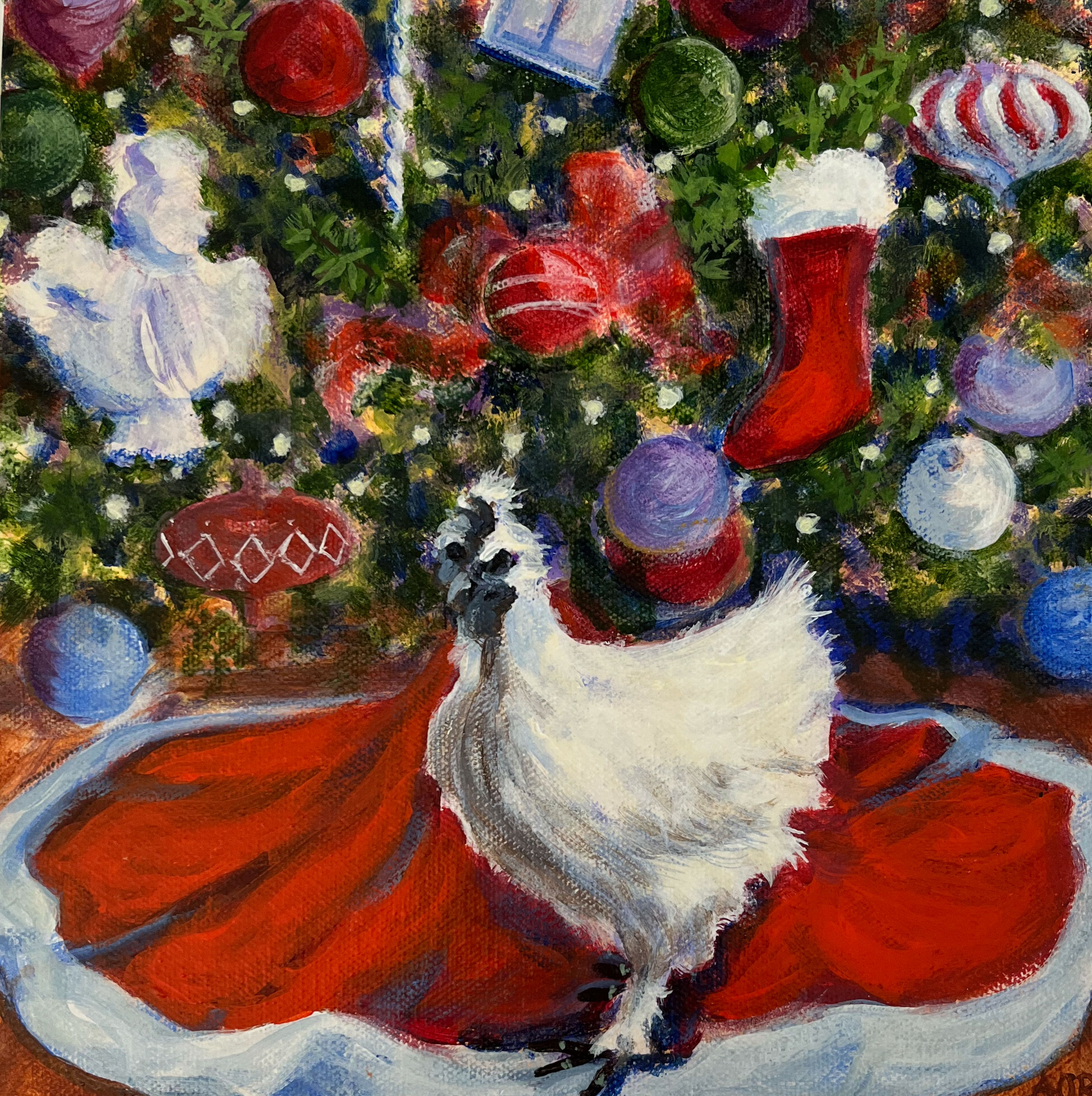 Christmas Chicken	by	Ann O.	Romeo