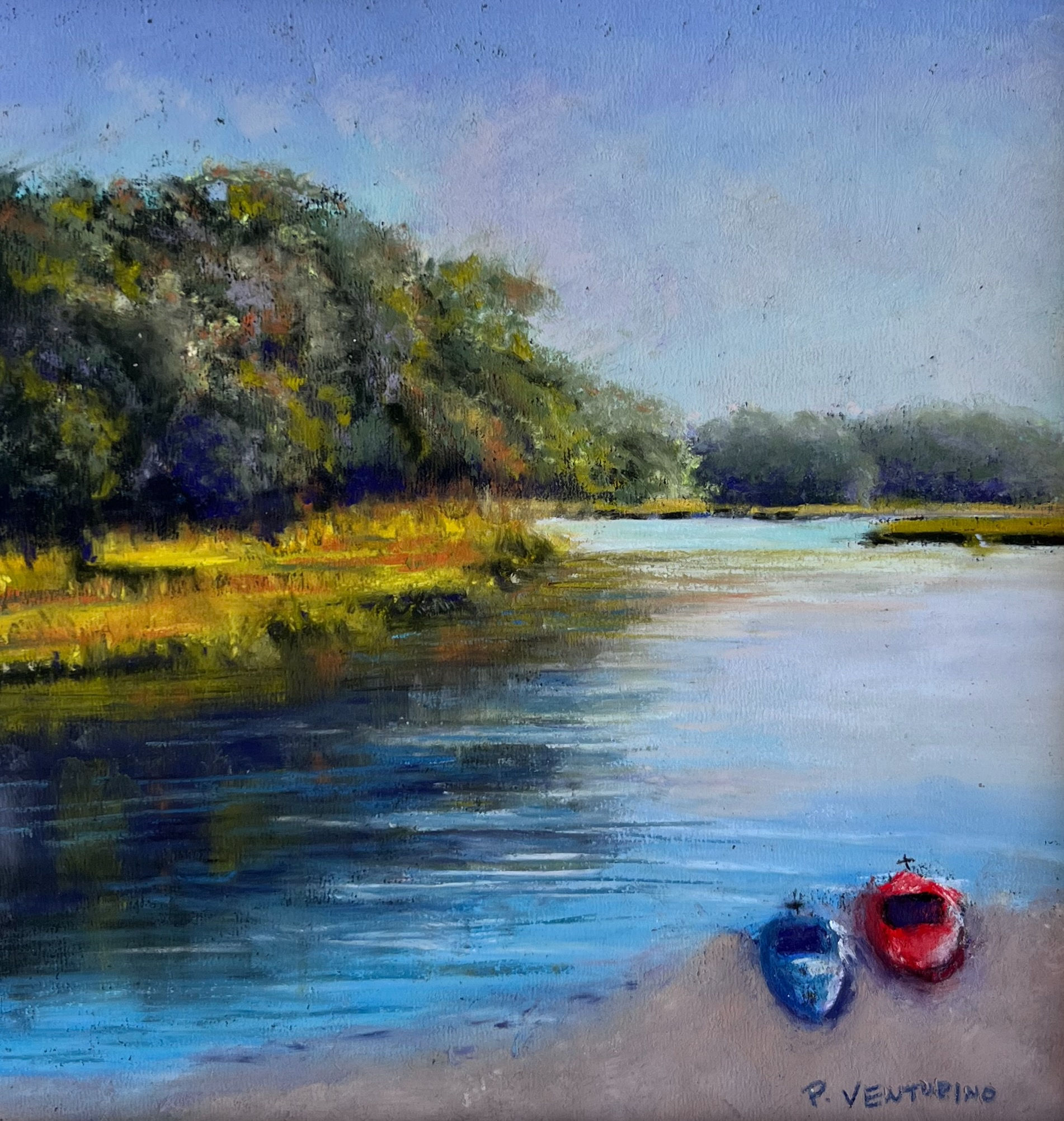 Kayak Day by Patricia Venturino
