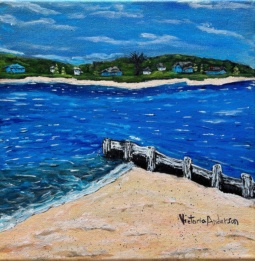 Founder’s Beach by Victoria Anderson