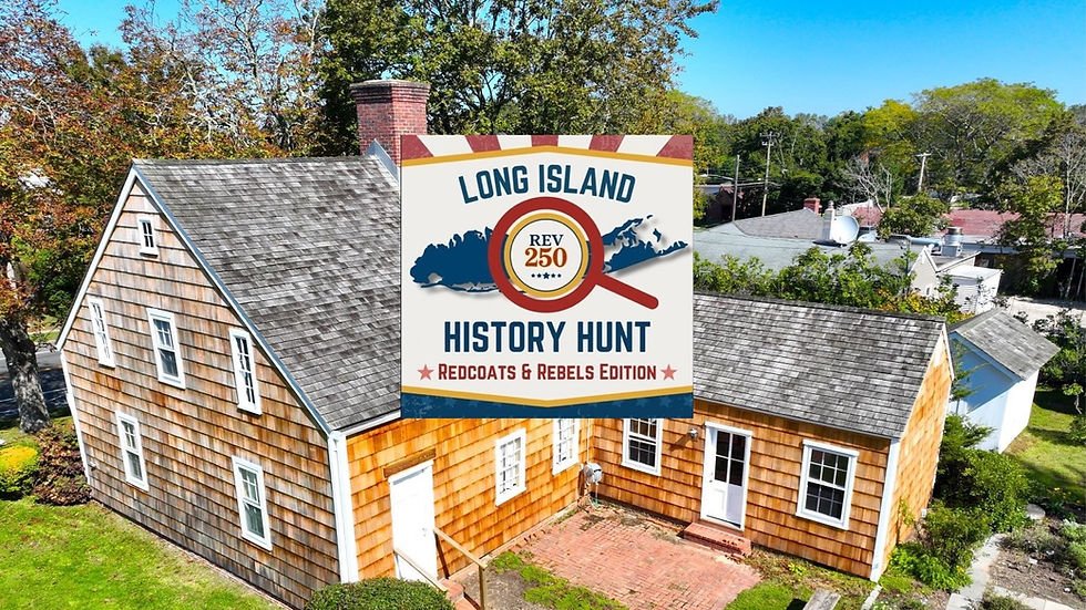 Long Island History Hunt- Redcoats and Rebels