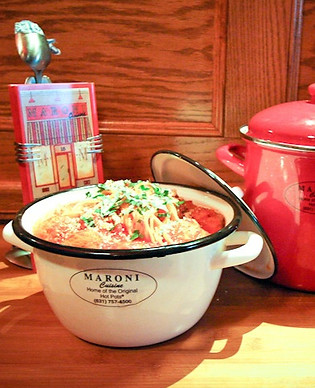 Maroni fundraiser meatballs and penne