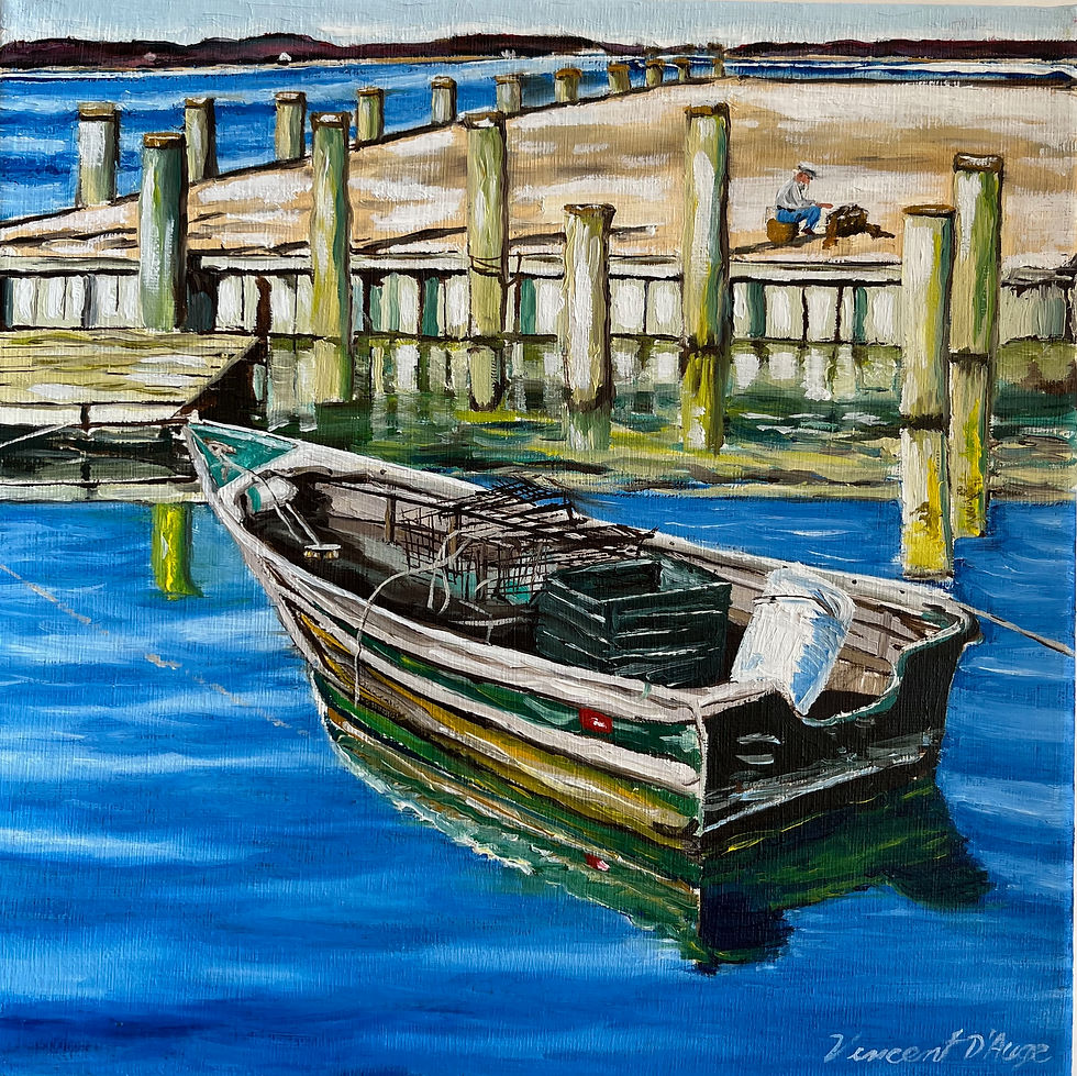 Town Dock by Vincent D'Auge