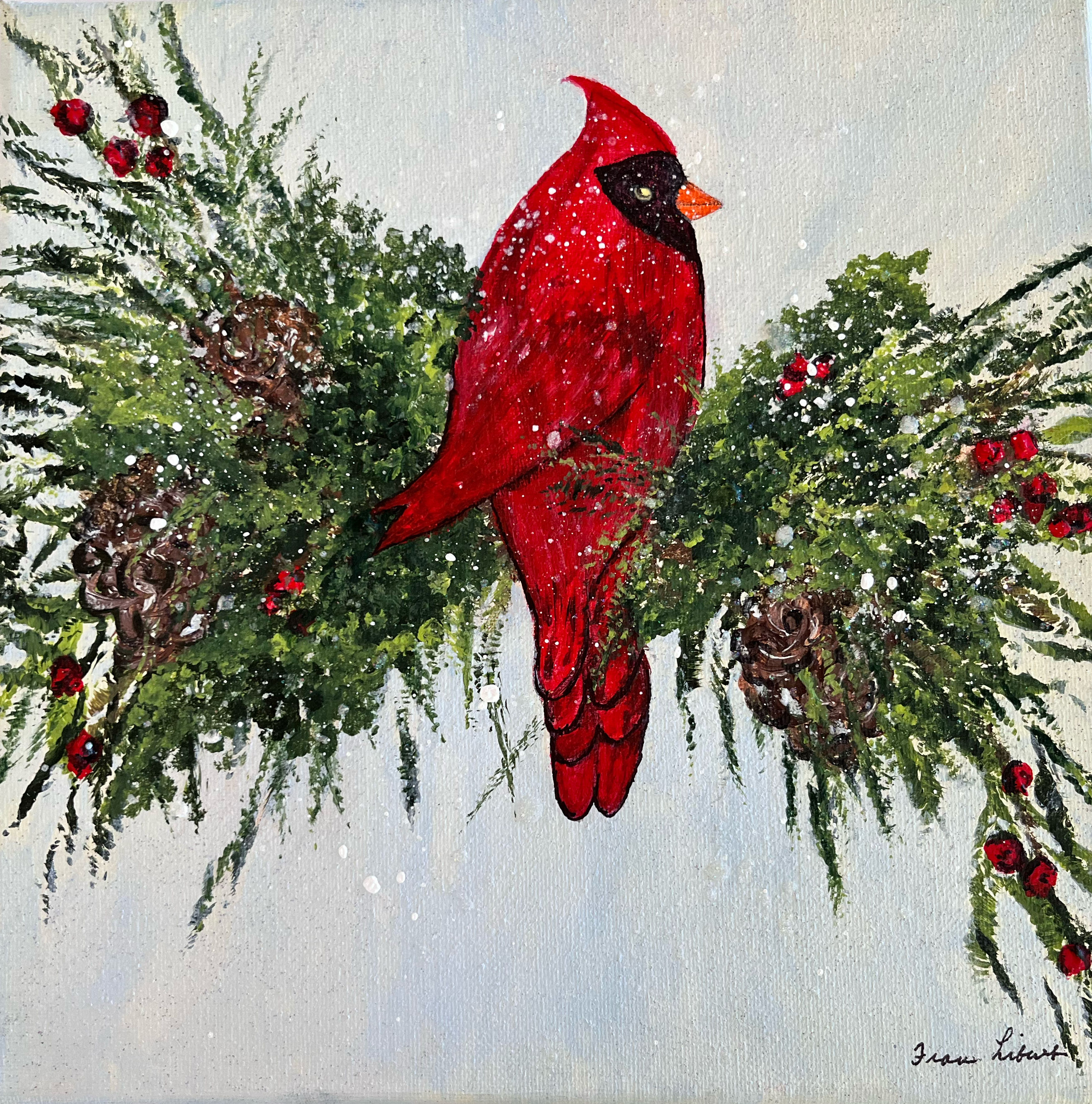 Cardinal	by	Frances	Liburt