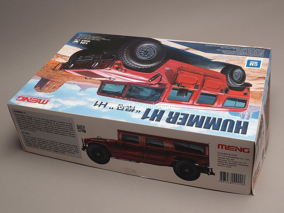 Thumbnail: Meng 1/24 Hummer H1 (#CS-002) w/ Upgrade Kit (#SPS-033)