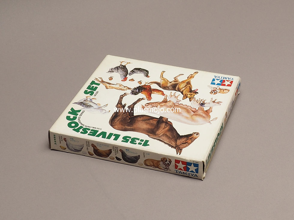 Thumbnail: Tamiya 1/35 Military Miniatures Livestock Set (#35128)