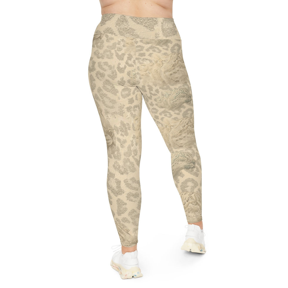 Thumbnail: Chick and Elegant Plus Size Leggings (AOP)