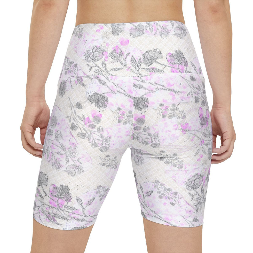 Thumbnail: Women's Workout Shorts (AOP)