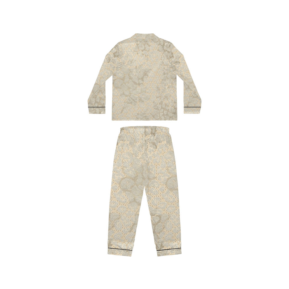 Thumbnail: Luxury Women's Satin Pajamas (AOP)