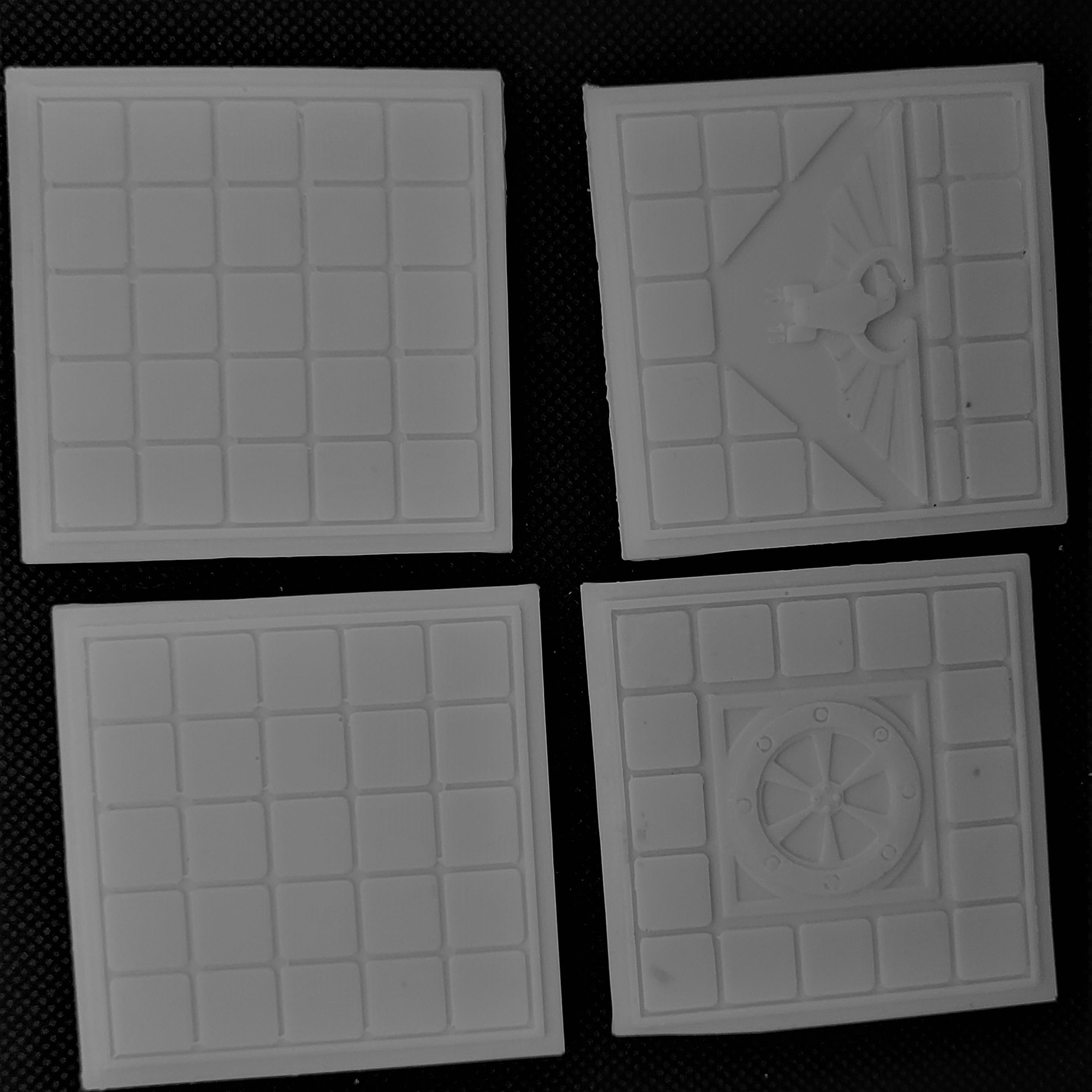 65x65mm tiled floors