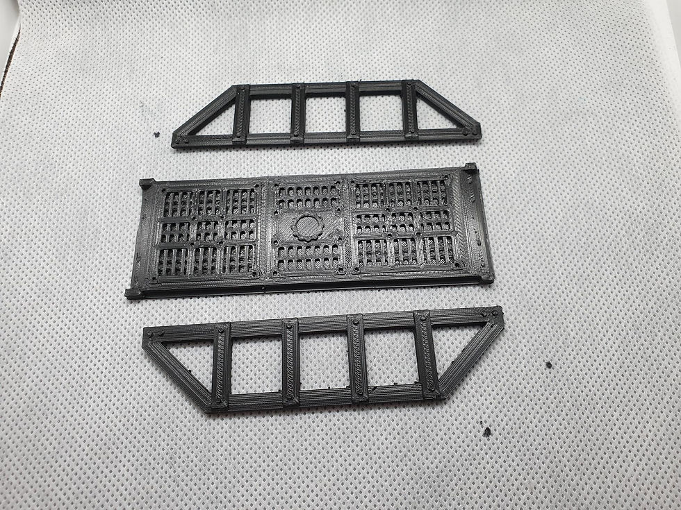 Thumbnail: 100mm Walkway with side fences