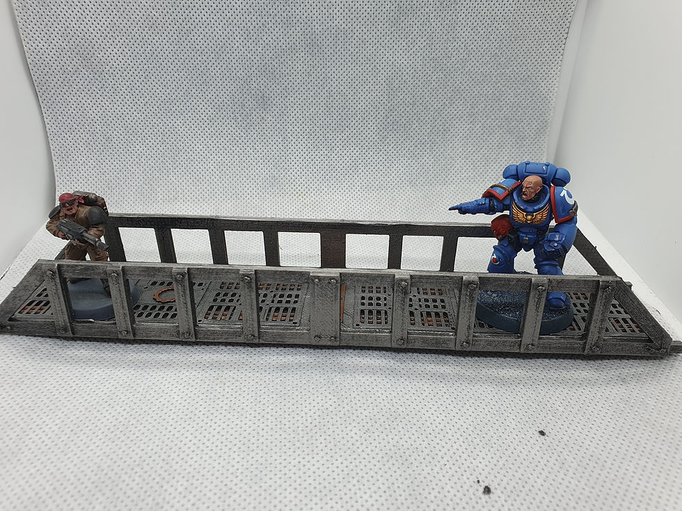 Thumbnail: Long Walkway with side fences