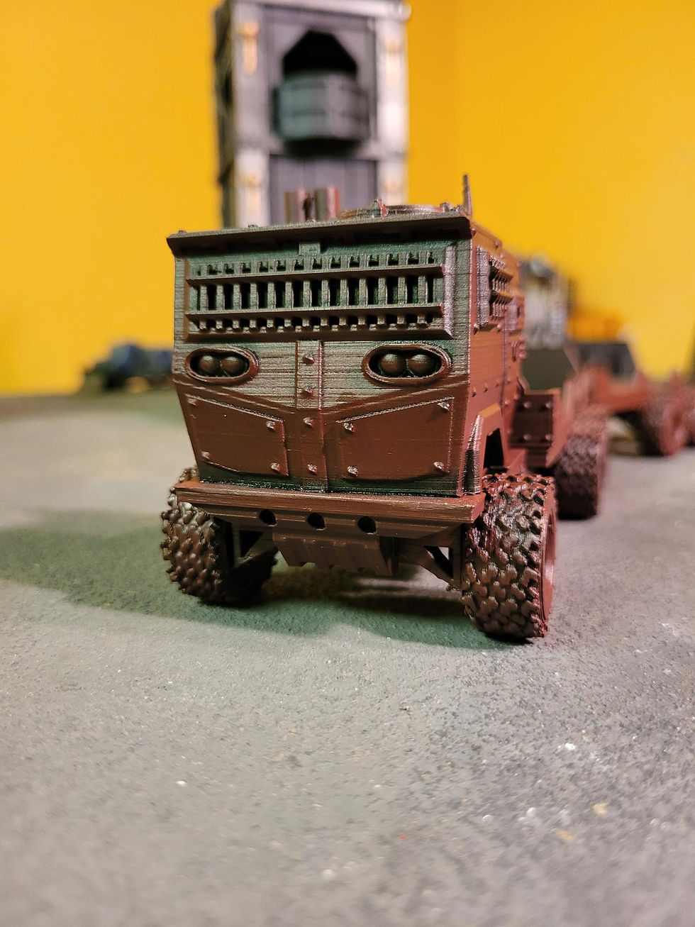 Thumbnail: Off Road Flatbed Truck with Trailers