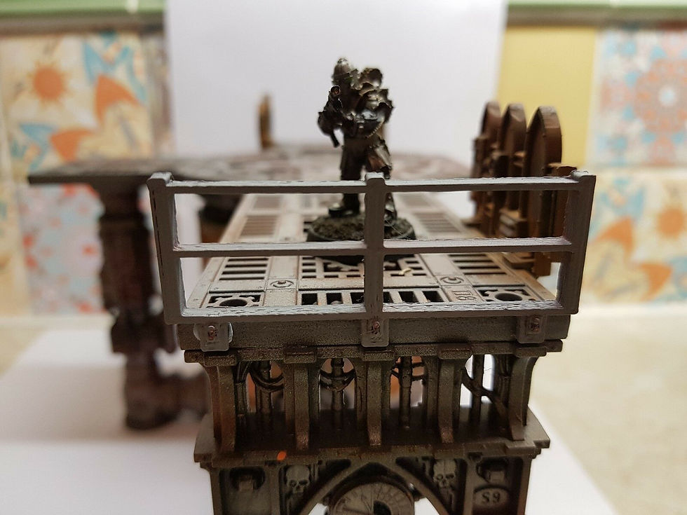 Thumbnail: Wargames Fences - fit all wargames scale platform edges