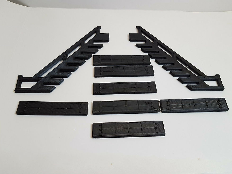 Thumbnail: 67mm Industrial Stairs - Zone Mortalis compatible