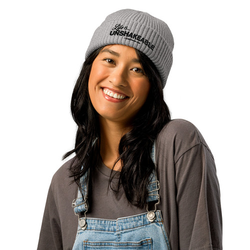 【未使用・タグ付】〈LANEUS〉BEANIE/ブラック Warm Knit UNShakeable Beanie | De'Leice Drane