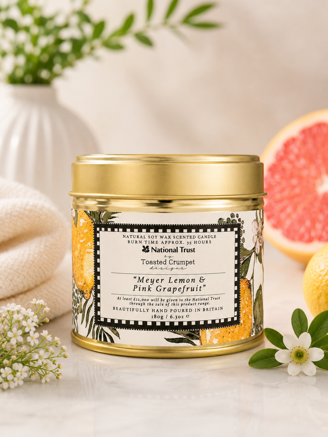 Toasted Crumpet Candle