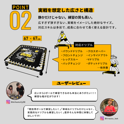 プロバスケチーム監修】Silent Dribbler Elite バスケットボール
