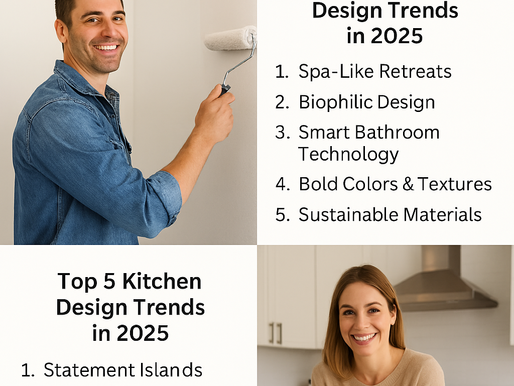 The Most Sought-After Bathroom and Kitchen Designs of 2025-Top bathroom & kitchen remodeling