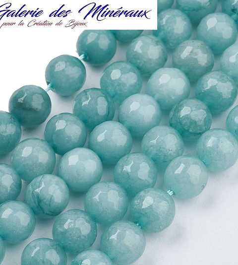 Lot De 20 Perles En Turquoise Synthétique Forme étoile De Mer - 14mm, Couleur Bleu Turquoise, Référence 874