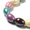 Miniature : PORCELAINE  Multi couleurs  perles ovales de 11mm