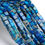 Miniature : JASPE IMPERIAL Bleu pierre minérale en lot de perles cubes lisses en 6mm