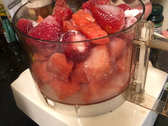Overripe Fruit to Sorbet!