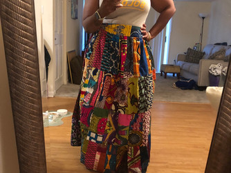 Ankara Print Skirts!