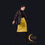 Thumbnail: Mustard Leather Skirt by Nyx Clothing