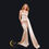 Thumbnail: Gold Satin Prom Dress