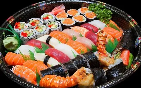 Plate of sushi