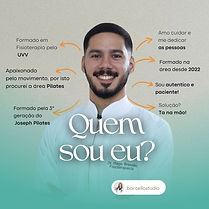 Conhecendo um pouco da nossa equipe! 🥰 pt.2Hiago se formou em Fisioterapia no ano de 2022