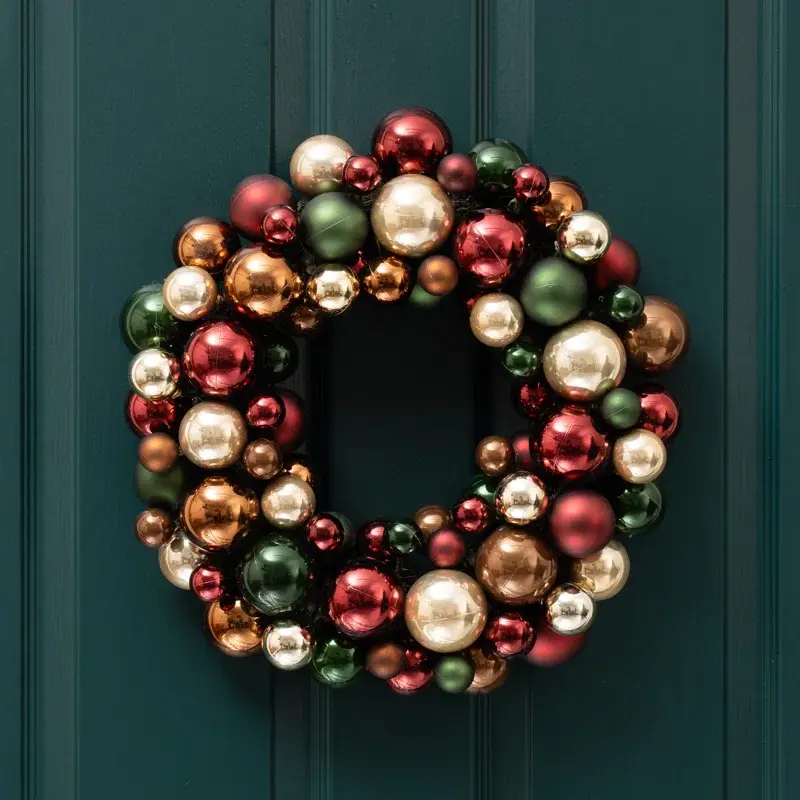 Recycle & Renew | Christmas Bauble Wreath Workshop