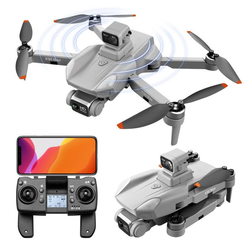 Thumbnail: 2022 New K90 MAX 360 Degree Obstacle Avoidance with GPS drone Professional