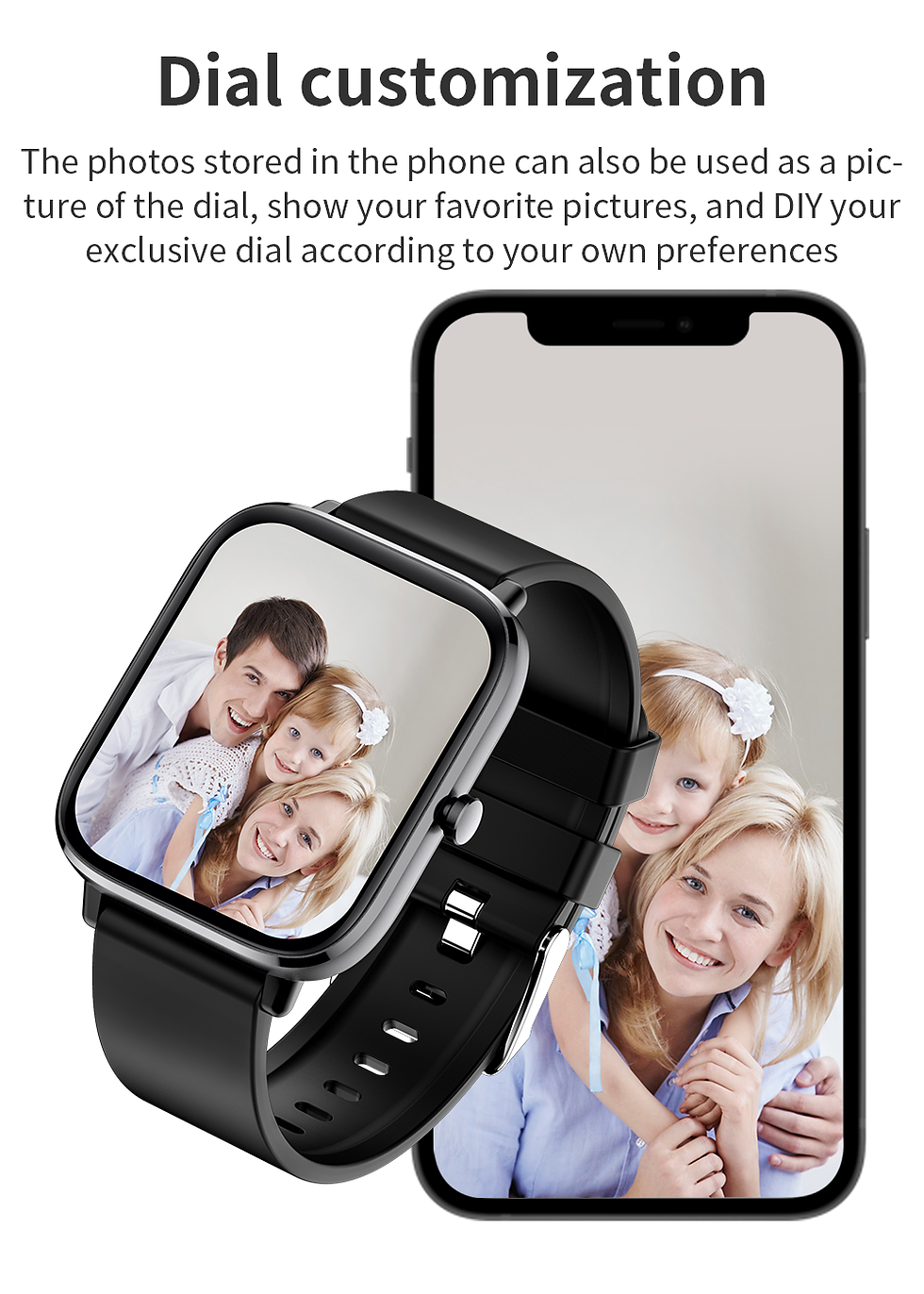 Thumbnail: Men Fitness Tracker Blood Pressure  Sleep Monitor