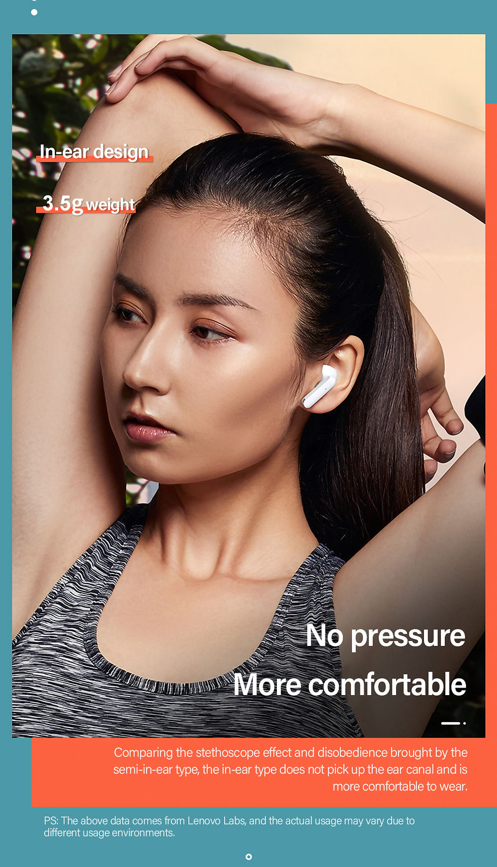 Thumbnail: Lenovo XT90 earbuds bt 5.0