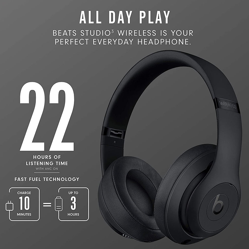 Thumbnail: Noise Cancelling Headset Deep Bass Earphone