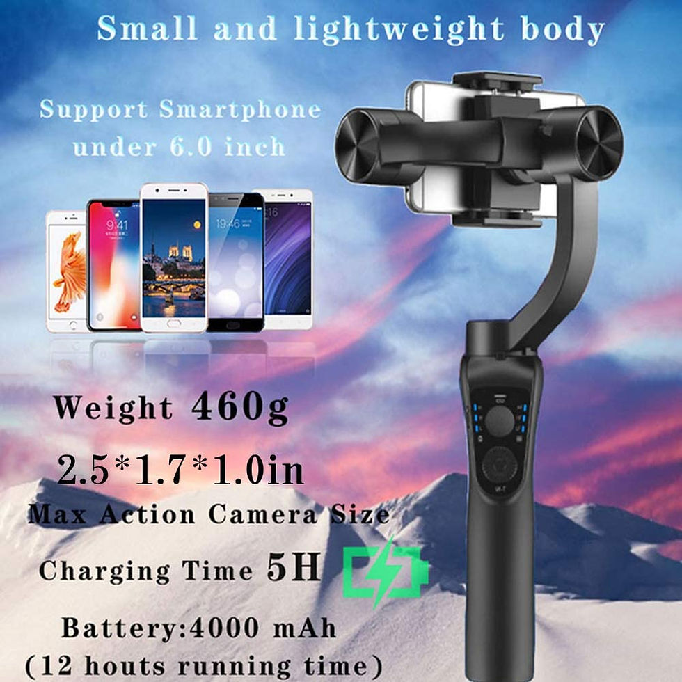 Thumbnail: Gimbal Stabilizer Selfie Stick 360 Rotation