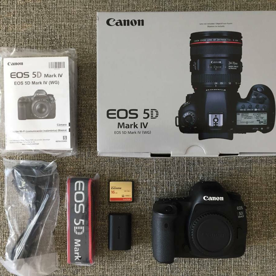 Thumbnail: Original Canon 5D Mark IV Digital SLR