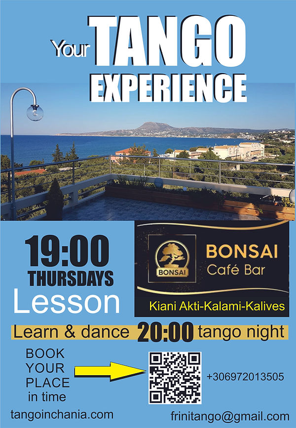 open-air tango events at Bonsai Rooftop Cafe Bar