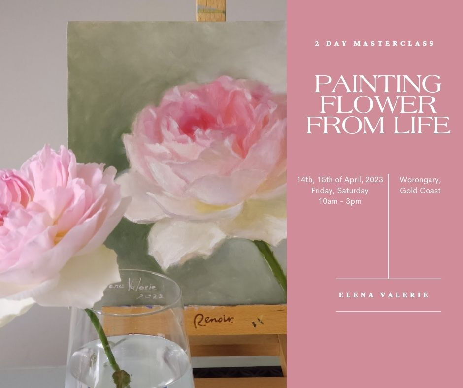 painting flowers from life 2 day masterclass
