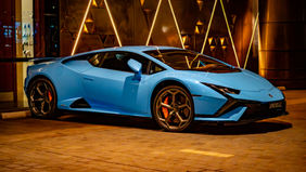 Light Blue Super Car