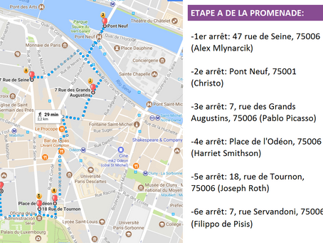 Promenade européenne et multilingue à Paris