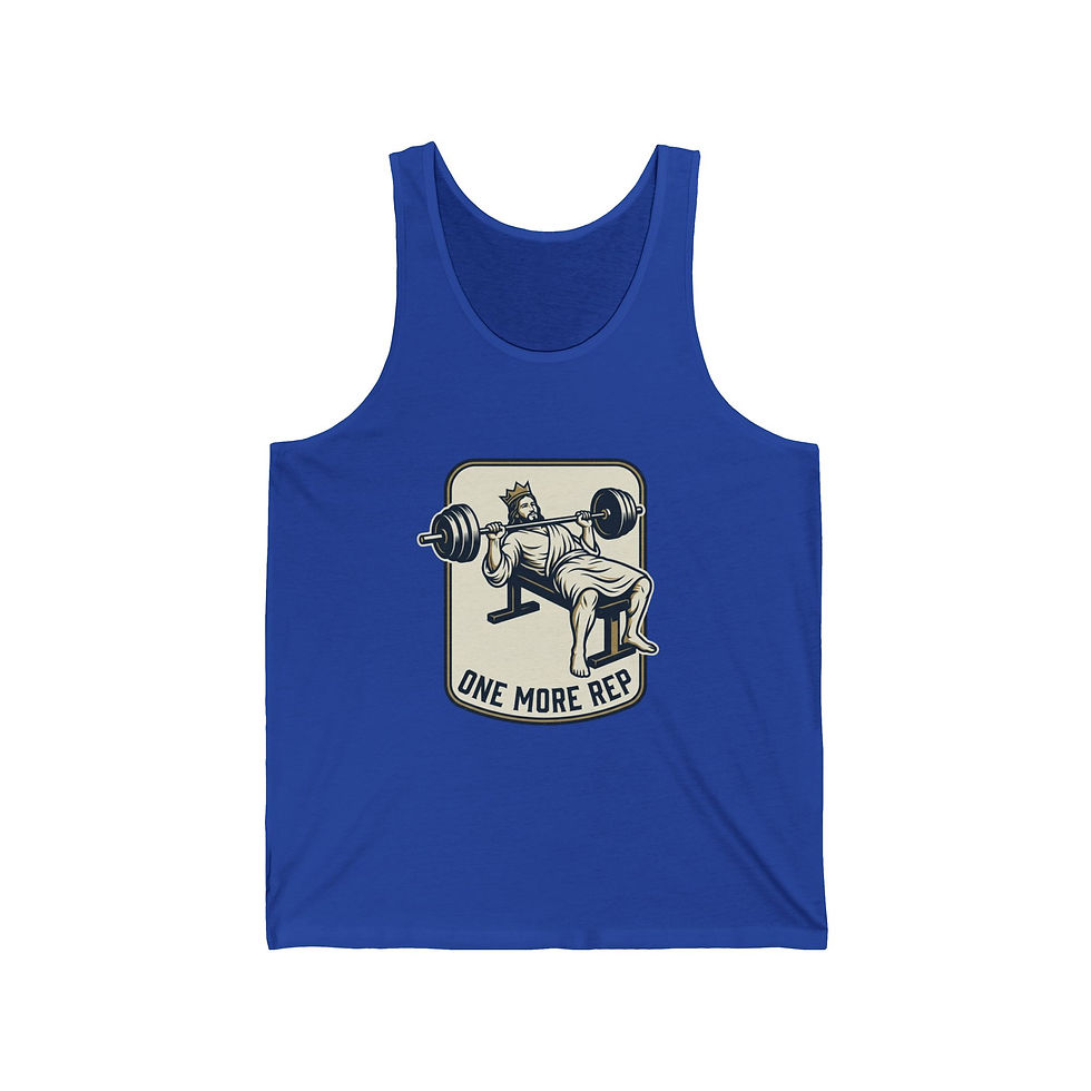 Thumbnail: "One More Rep" Tank Top | ETC Merch