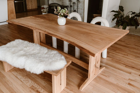 Table Trestle Prairie Elm LiveEdge Bench Backless Custom.jpeg