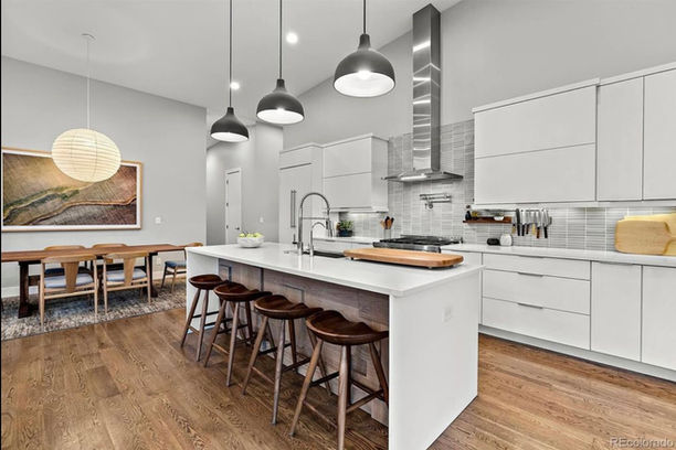 Solid Walnut Flatiron Stools