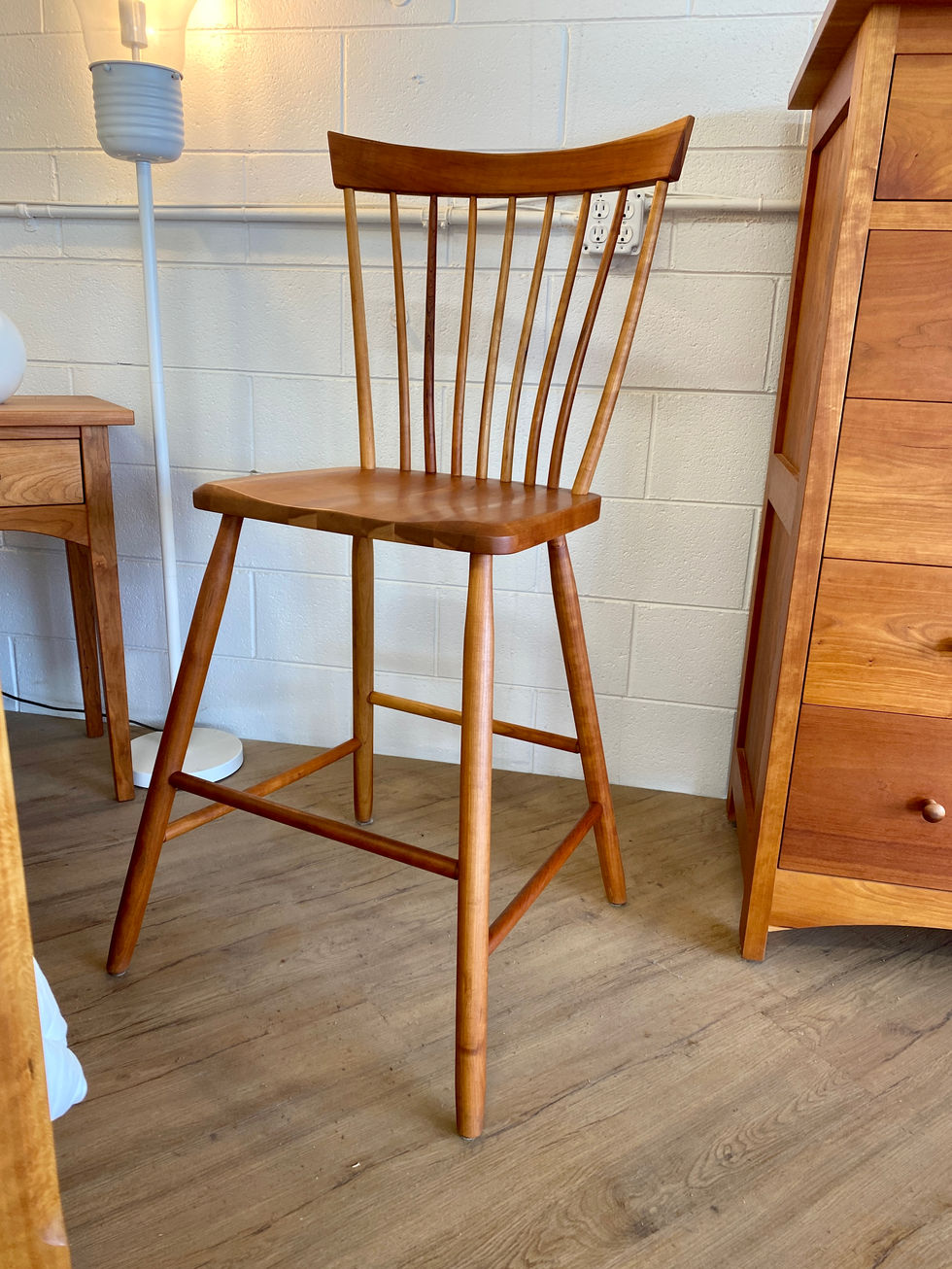 Solid Cherry Marshall Stool