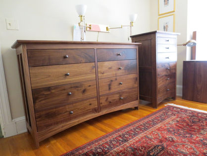 Solid Walnut Prairie Dressers